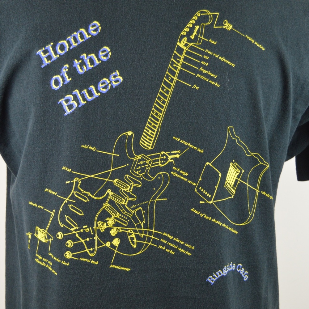 Ringside Cafe House of Blues Men Graphic L T Shirt - Picture 5 of 8